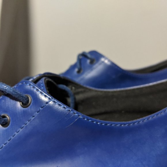 Cheap Monday Blue Platform Shoes - Picture 12 of 14